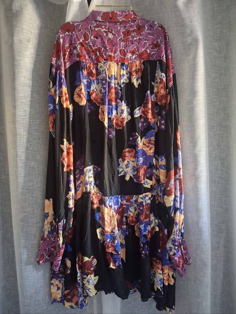 Free People - Brunch A Bunch Floral Tunic - Large - Picture 6 of 7